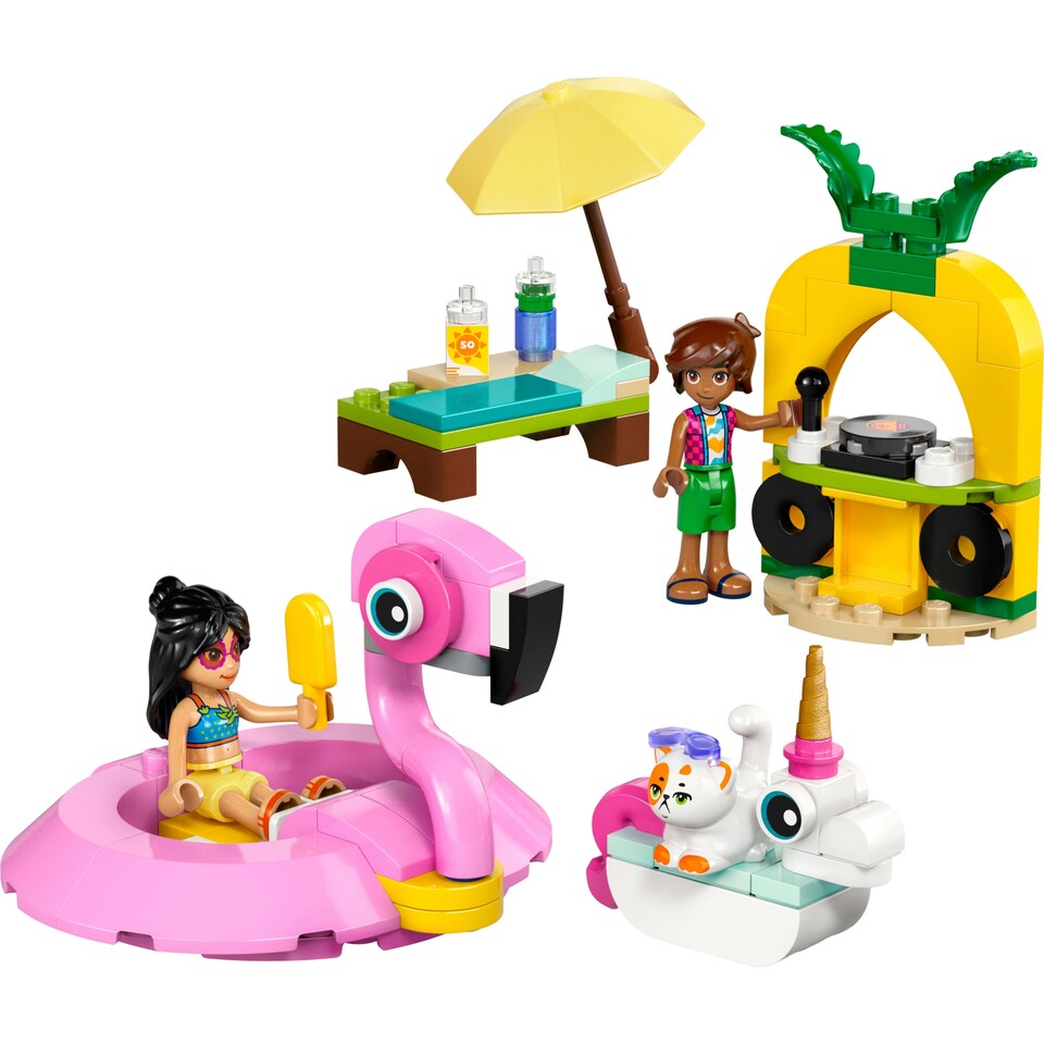 image 1 of LEGO Friends 42658 Unicorn & Flamingo Pool Party