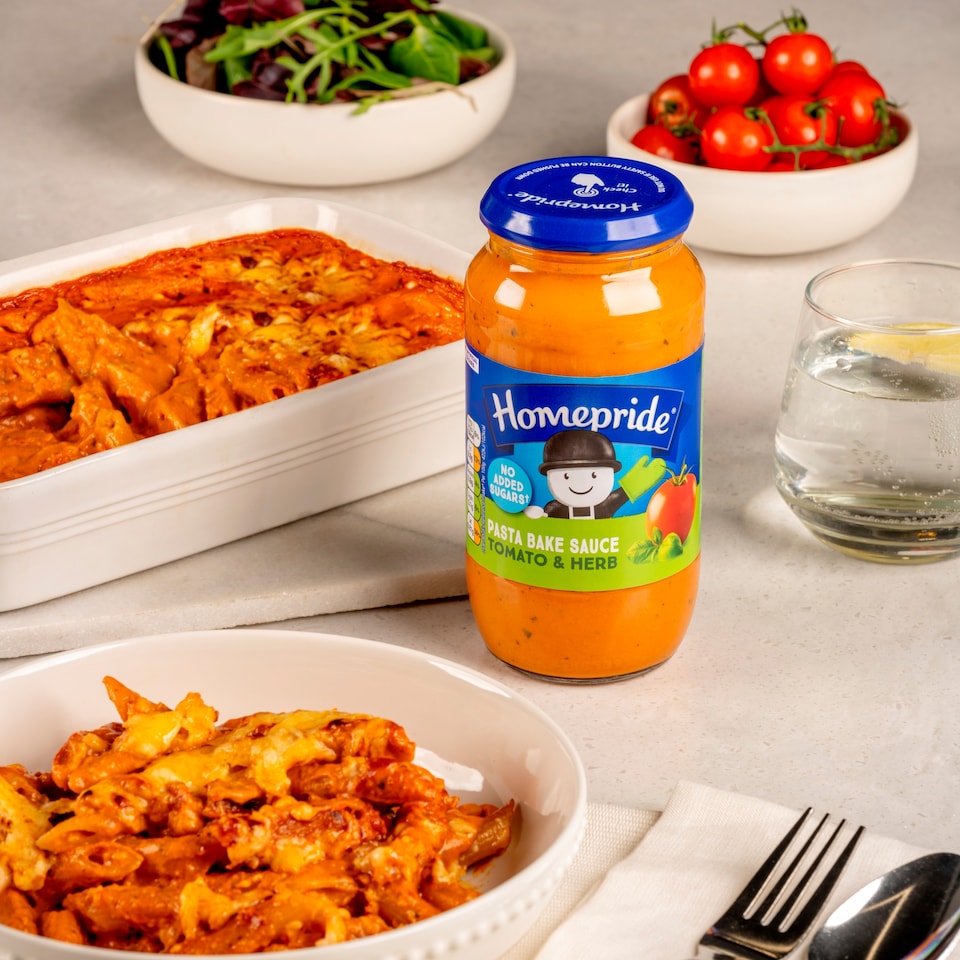 image 1 of Homepride No Added Sugar Tomato & Herb Pasta Bake Sauce 485g