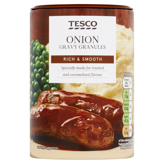 Tesco Onion Gravy Granules 200G Tesco Groceries