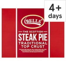 Bells The Scottish Steak Pie Traditional Top Crust 700g