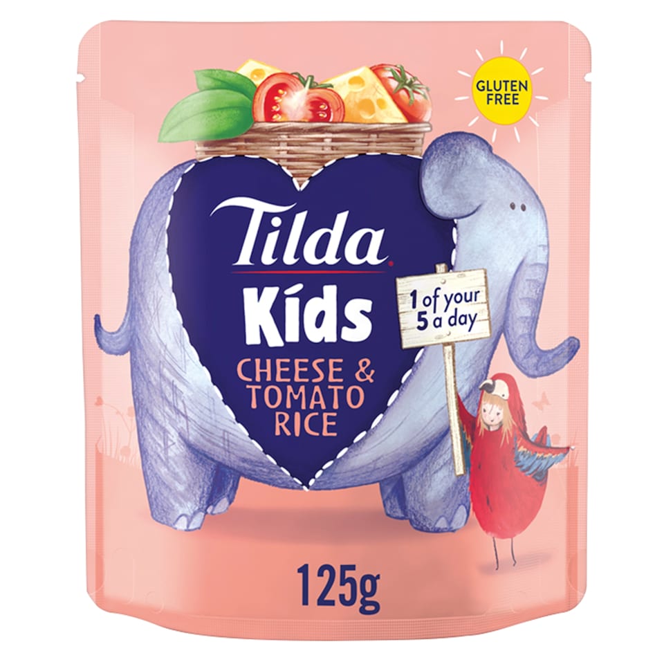image 1 of Tilda Kids Cheese & Tomato Rice 125G