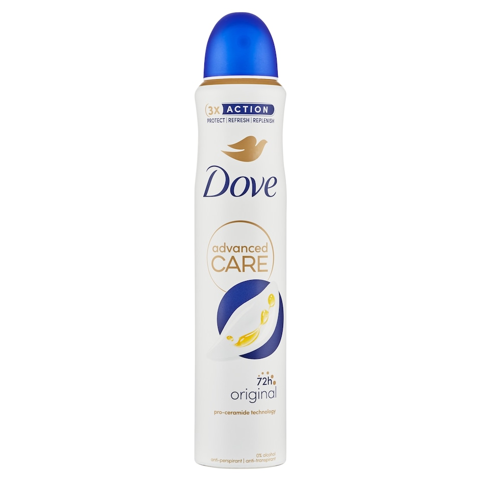 Obrázek 1 pro produkt Dove Advanced Care Original antiperspirant ve spreji 200ml