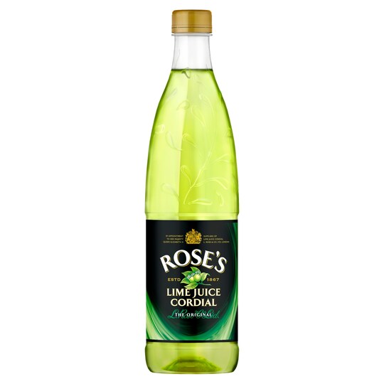 Roses Org. Lime Juice Cordial 1Ltr Tesco Groceries