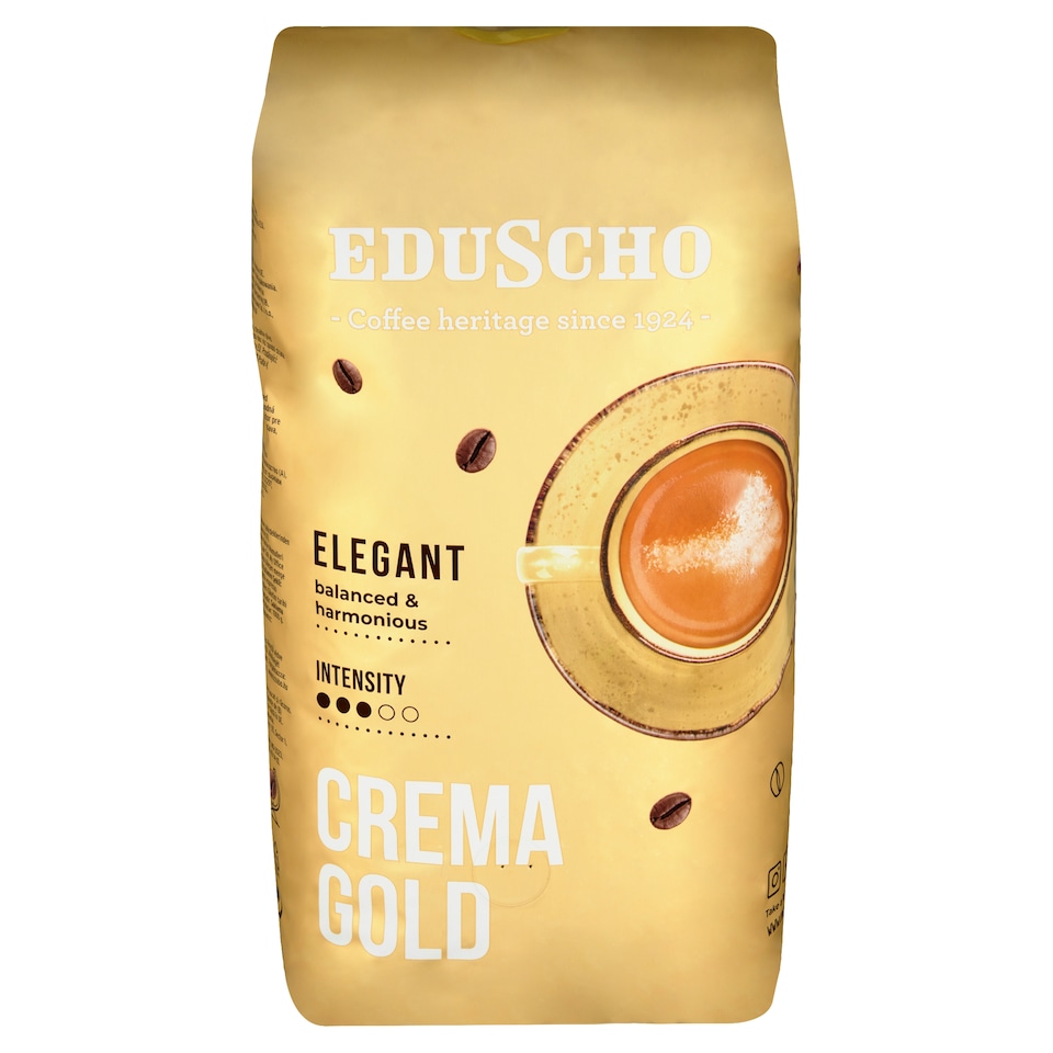 image 1 of Eduscho Crema Gold Elegant Whole Coffee Beans 1000 g