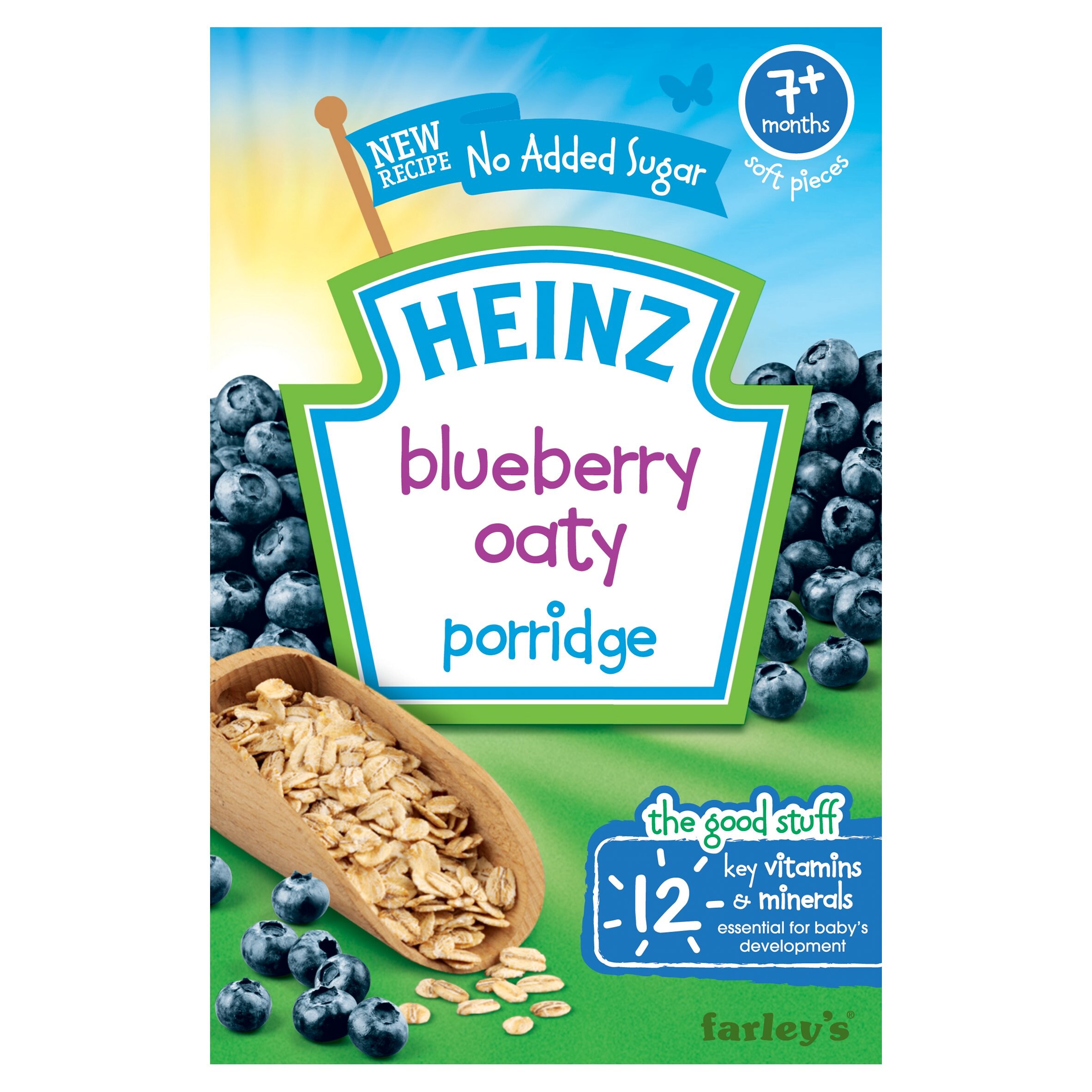 heinz blueberry baby porridge
