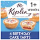 image 1 of Mr Kipling Birthday Cake Tarts 4 pack