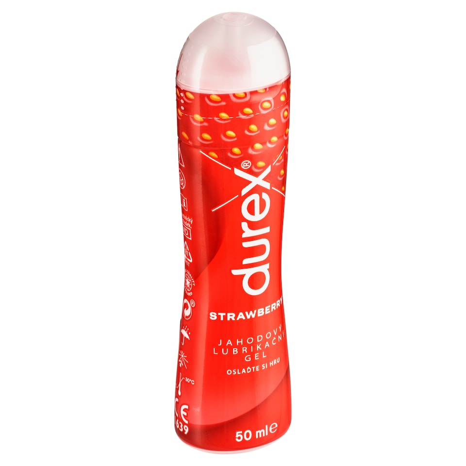 Obrázek 1 pro produkt Durex Strawberry jahodový lubrikační gel 50ml