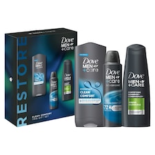 Dove Men Plus Care Clean Comfort Trio Gift Set