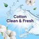 image 3 of Lenor Fabric Conditioner Cotton Clean & Fresh 43 Washes 1.419L