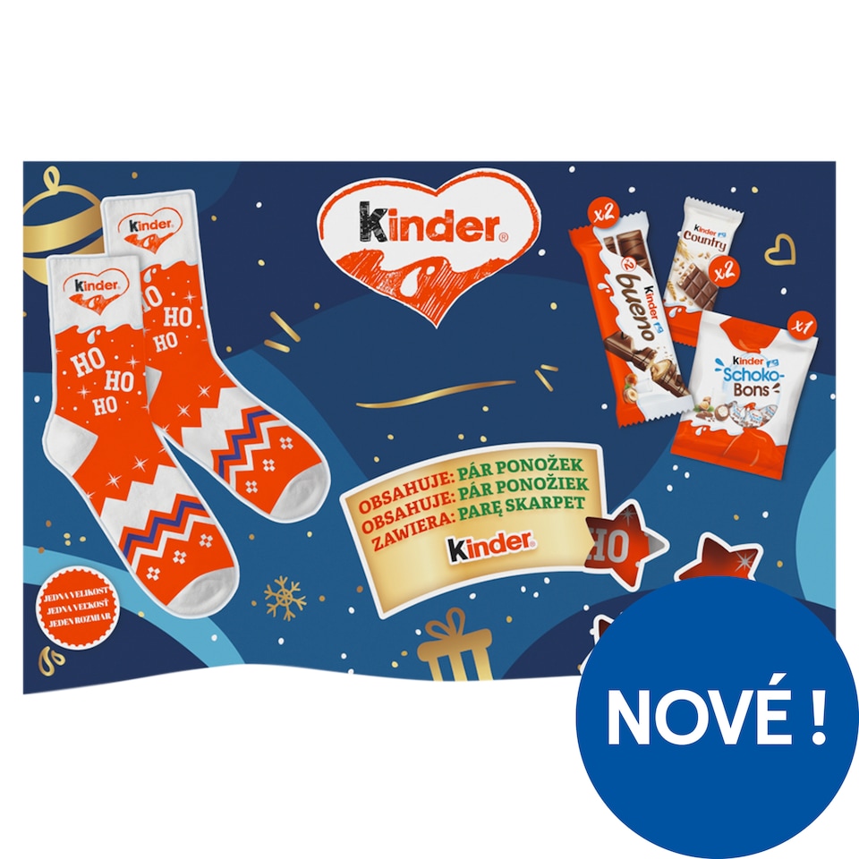 Obrázek 1 pro produkt Kinder Dárková sada 5 ks 179g