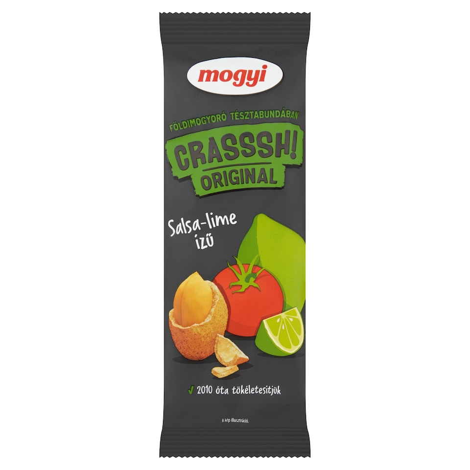 Mogyi Crasssh! pörkölt földimogyoró salsa-lime ízű tésztabundában 60 g