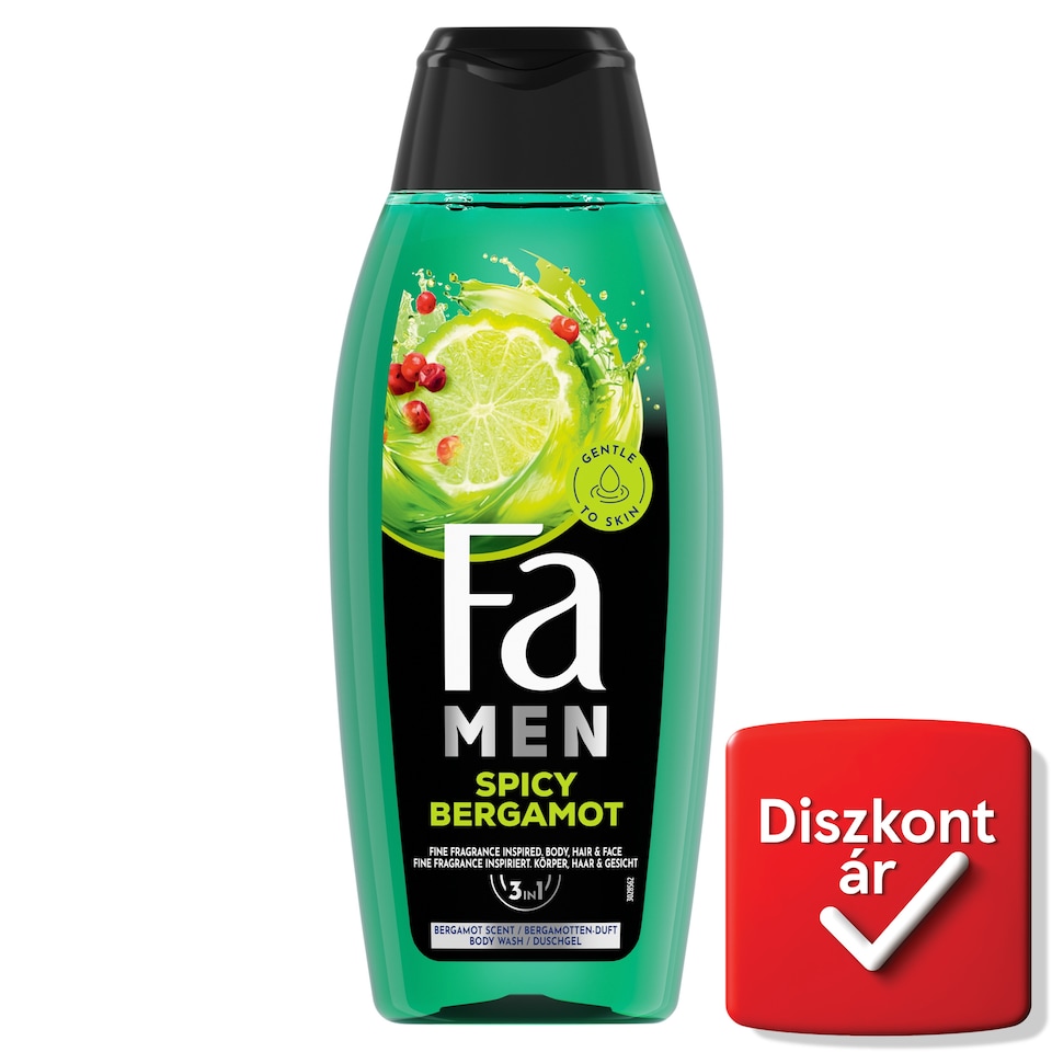  Fa Men Spicy Bergamot tusfürdő 400 ml