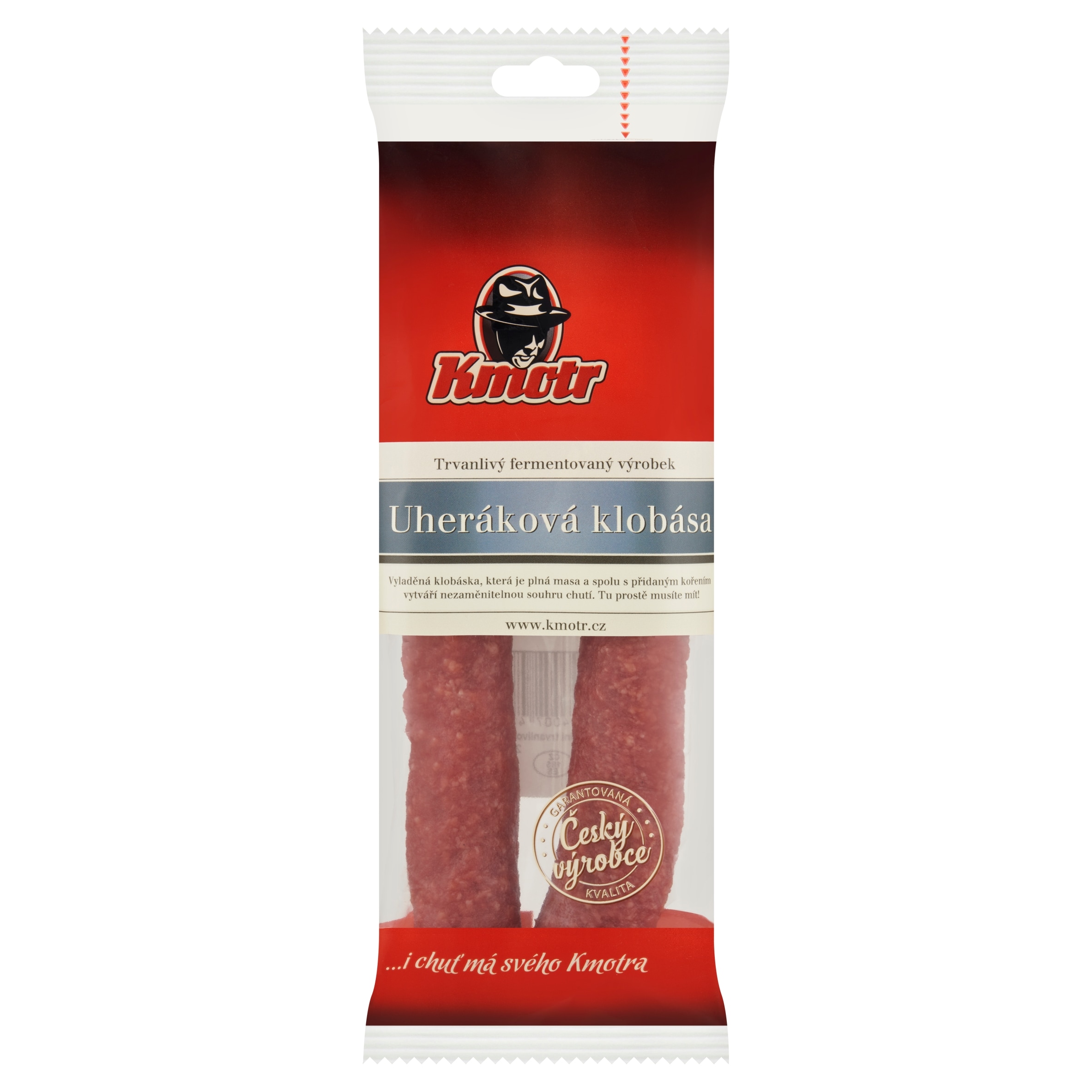 Czech Republic product data sample: Kmotr Uheráková klobása 180g