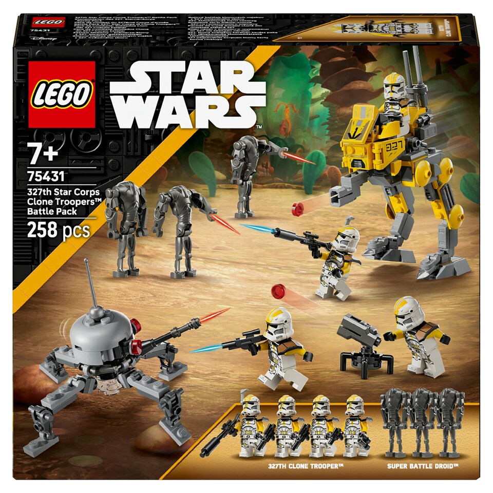 obrázok 1 z LEGO Star Wars 75431 Bojový balíček klonových vojakov z 327. hviezdneho zboru