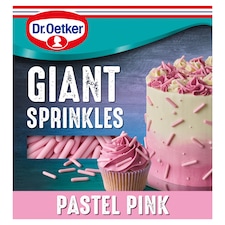 Dr. Oetker Pastel Pink Giant Sprinkles 35g