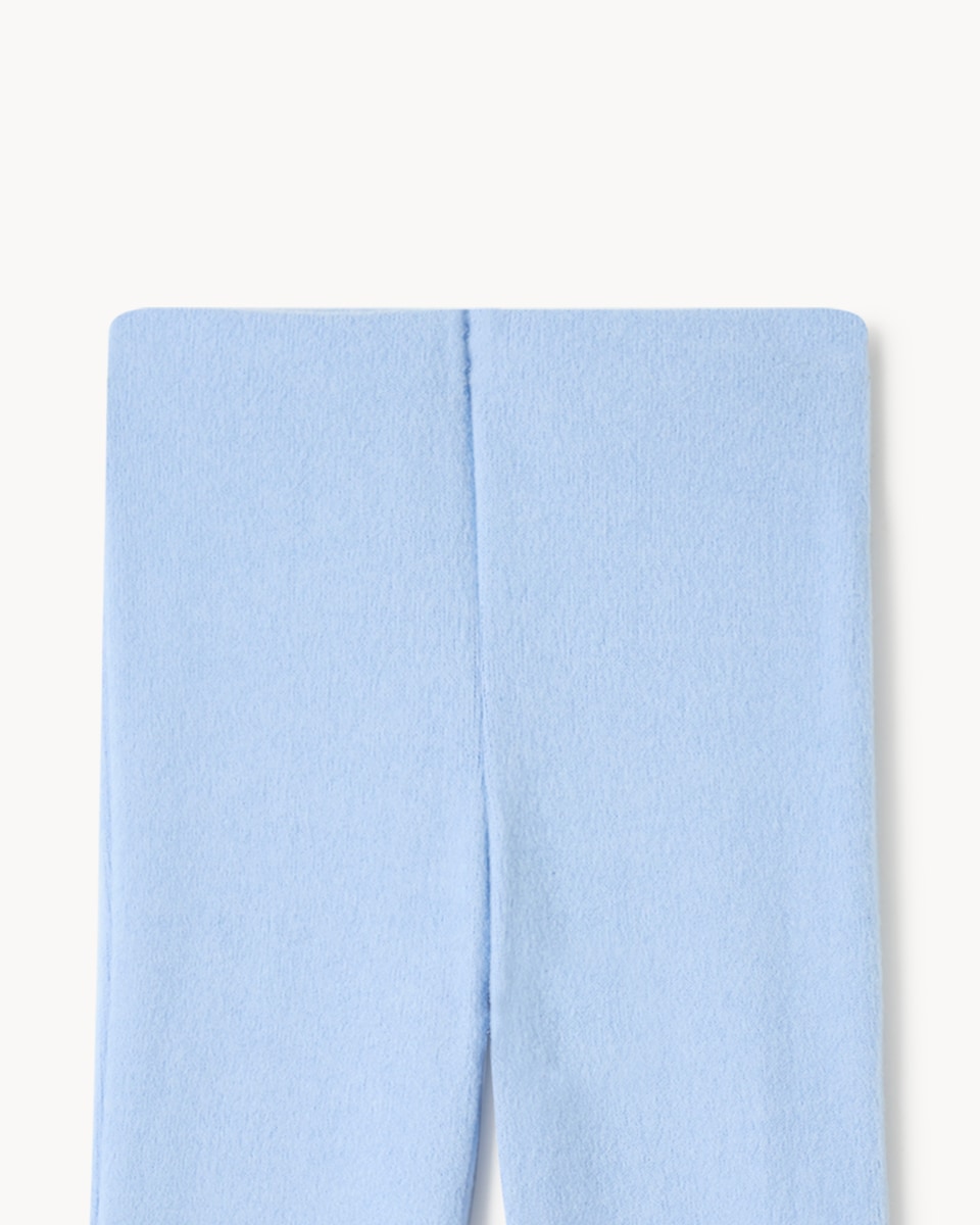 image 1 of F&F Girls Ruffle Trim Top and Trousers Set in Blue