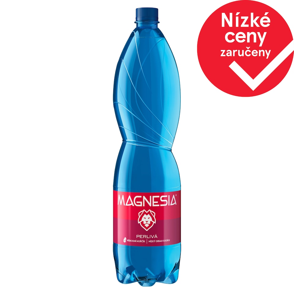 Magnesia Perlivá přírodní minerální voda 1,5l