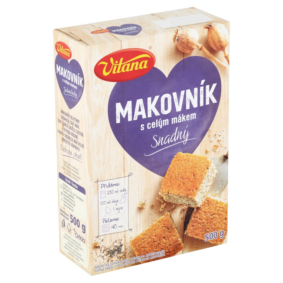 Obrázek 1 pro produkt Vitana Makovník 500g