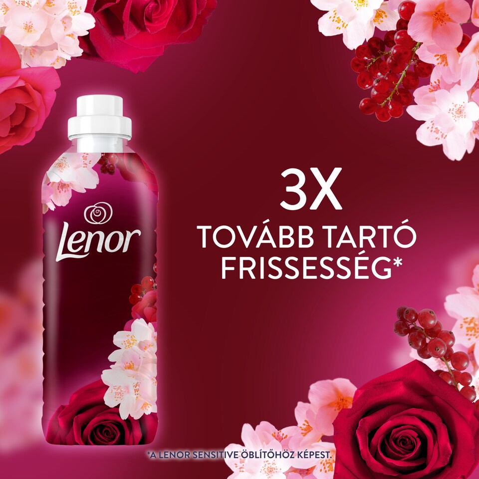 Lenor  Textilöblítő 59 Mosáshoz, Ruby Jasmine  1. kép