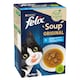 Purina Felix Soup Original halas válogatás szószban nedves macskaeledel 6 x 48 g  2. kép