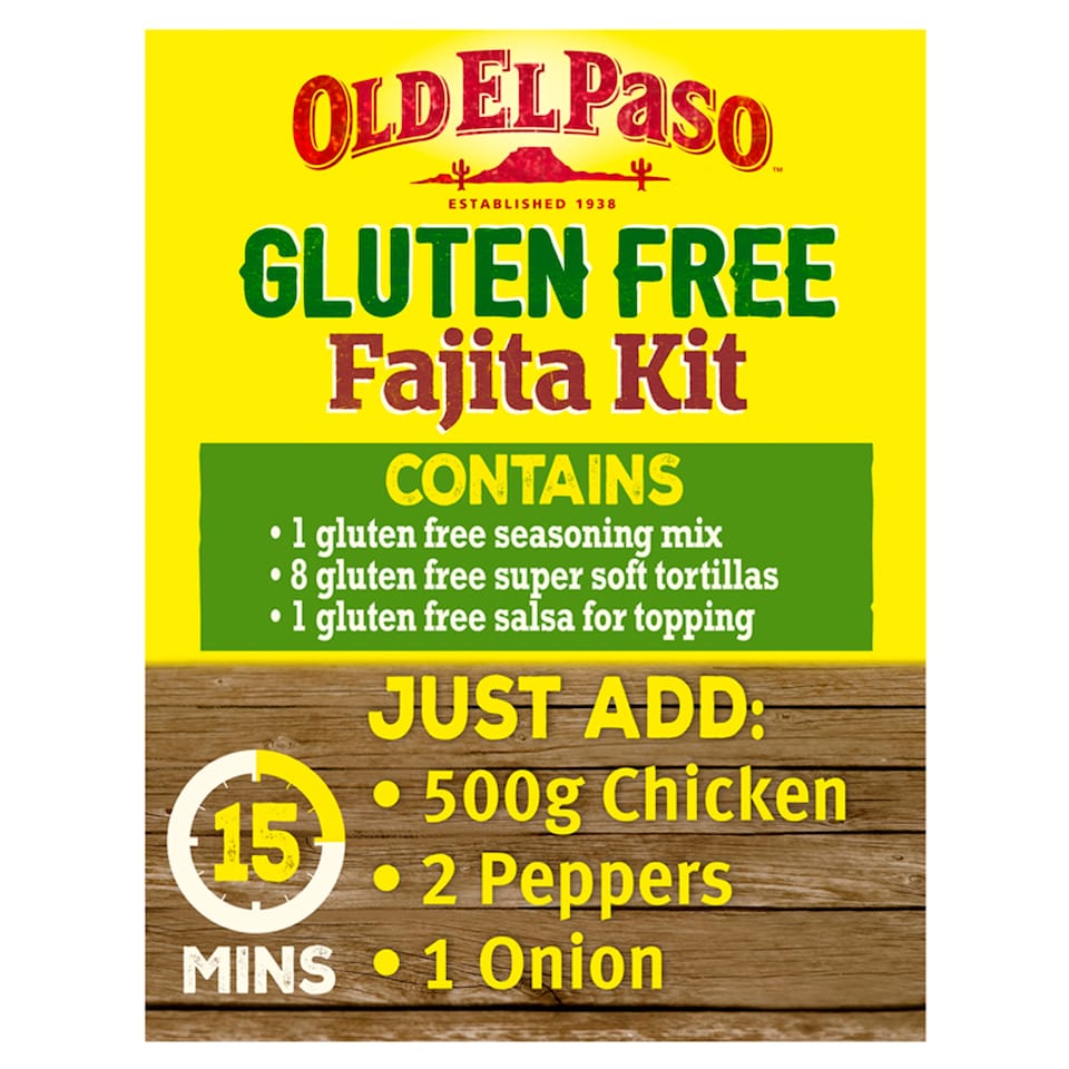 image 1 of Old El Paso Gluten Free Fajita Kit 462G
