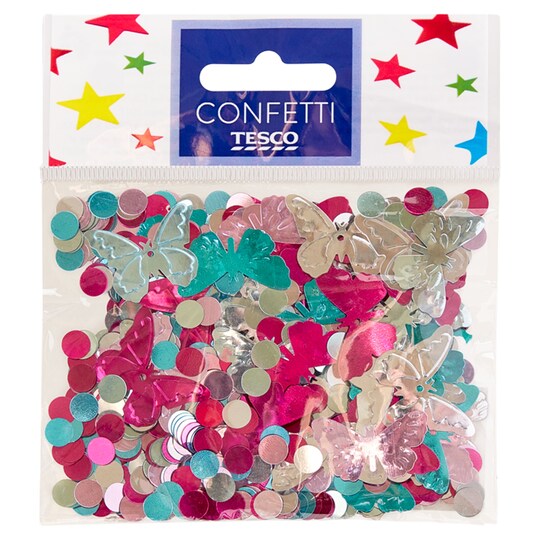 Tesco Table Confetti Butterfly Tesco Groceries