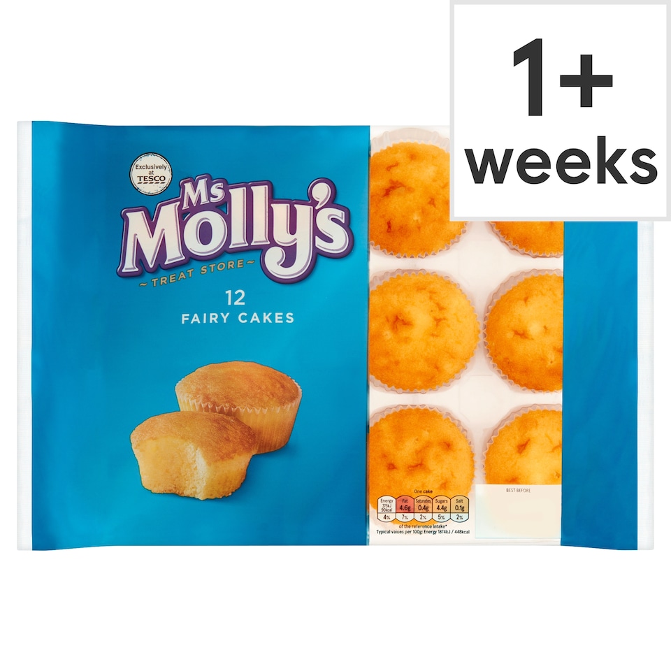 Ms Molly's Fairy Cakes 12 Pack