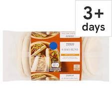 Tesco Bao Buns 6 Pack 168g