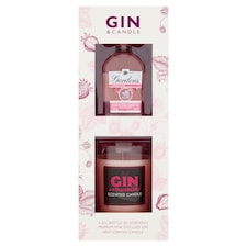Gordon's Pink Gin & Scented Candle Gift Set 37.5% Vol 5Cl