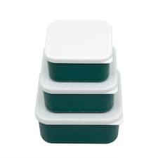 Tesco Green Snack Box Set 3 Pack