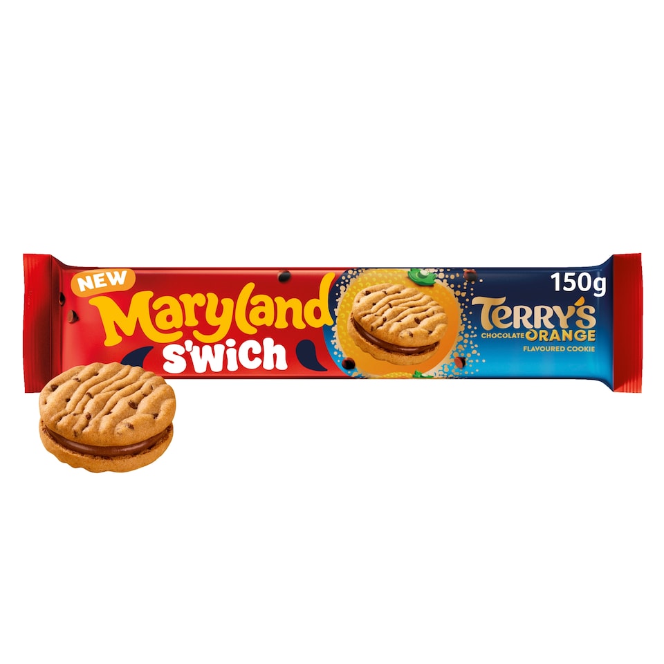  Maryland S'wich Terry's Chocolate Orange Flavour Cookie 150g