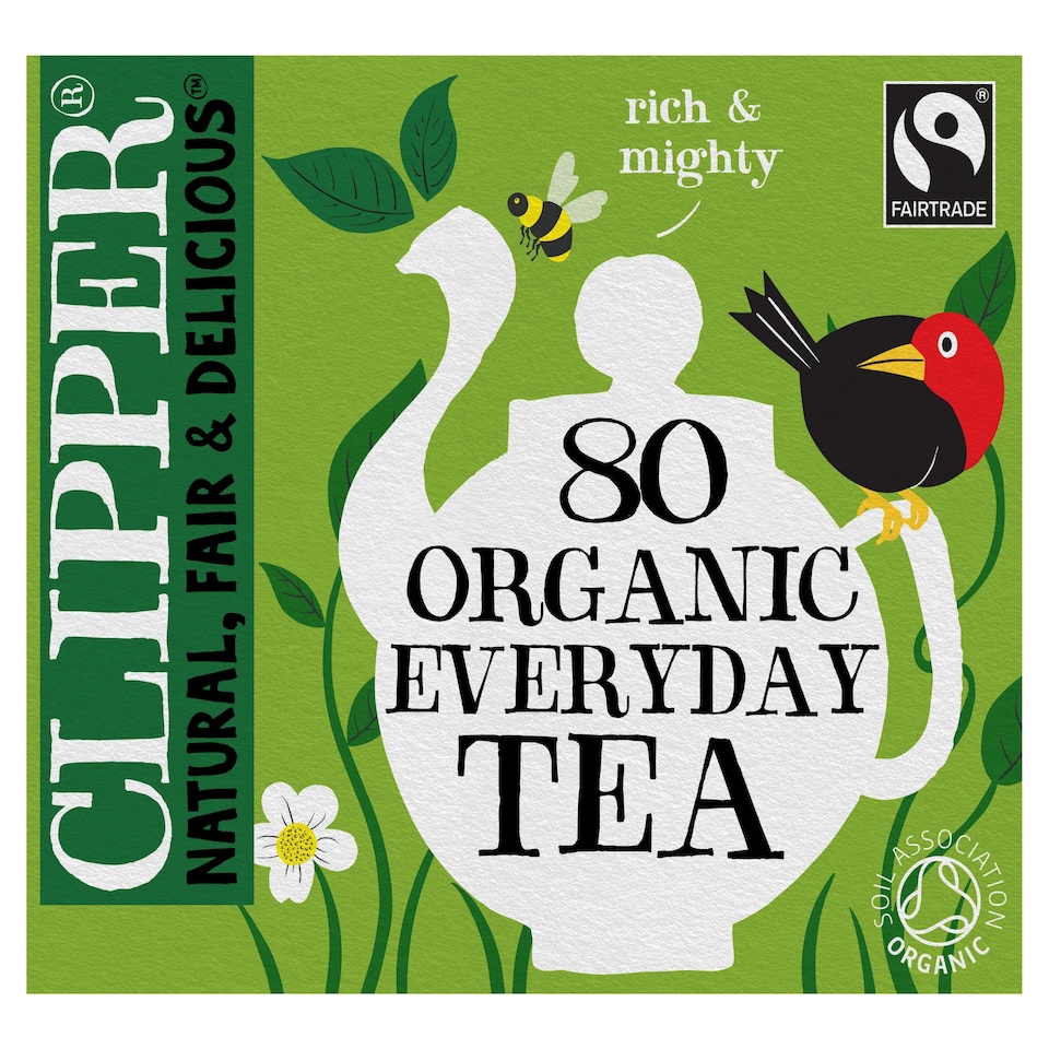 Clipper Organic Everyday Tea Bags 80Pack 232G