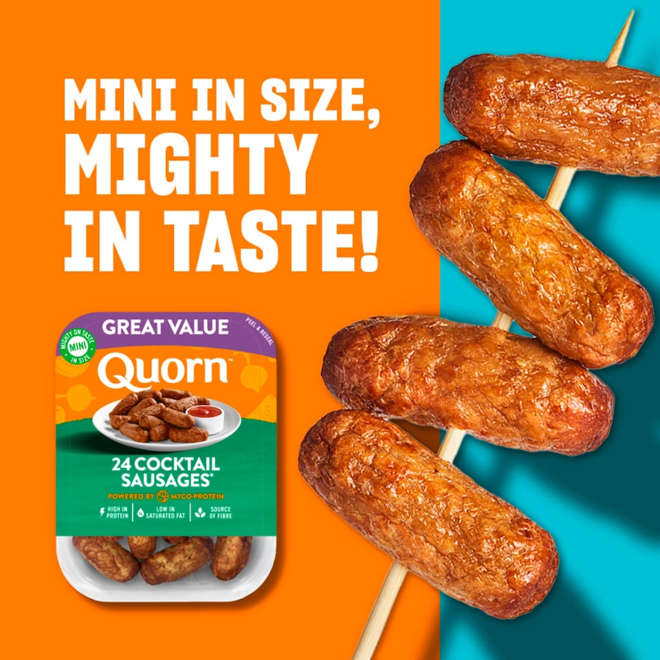 image 1 of Quorn 24 Cocktail Sausages 240g