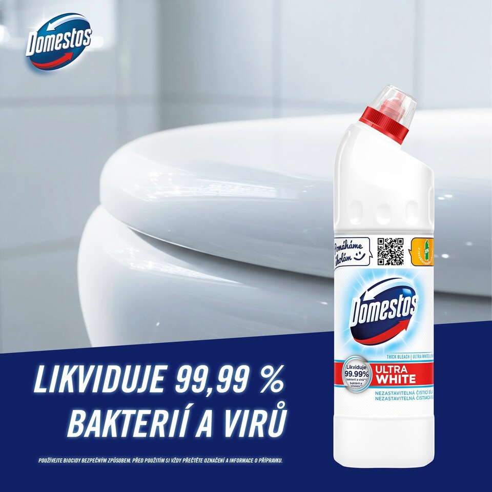 Obrázek 1 pro produkt Domestos White & Shine 750ml