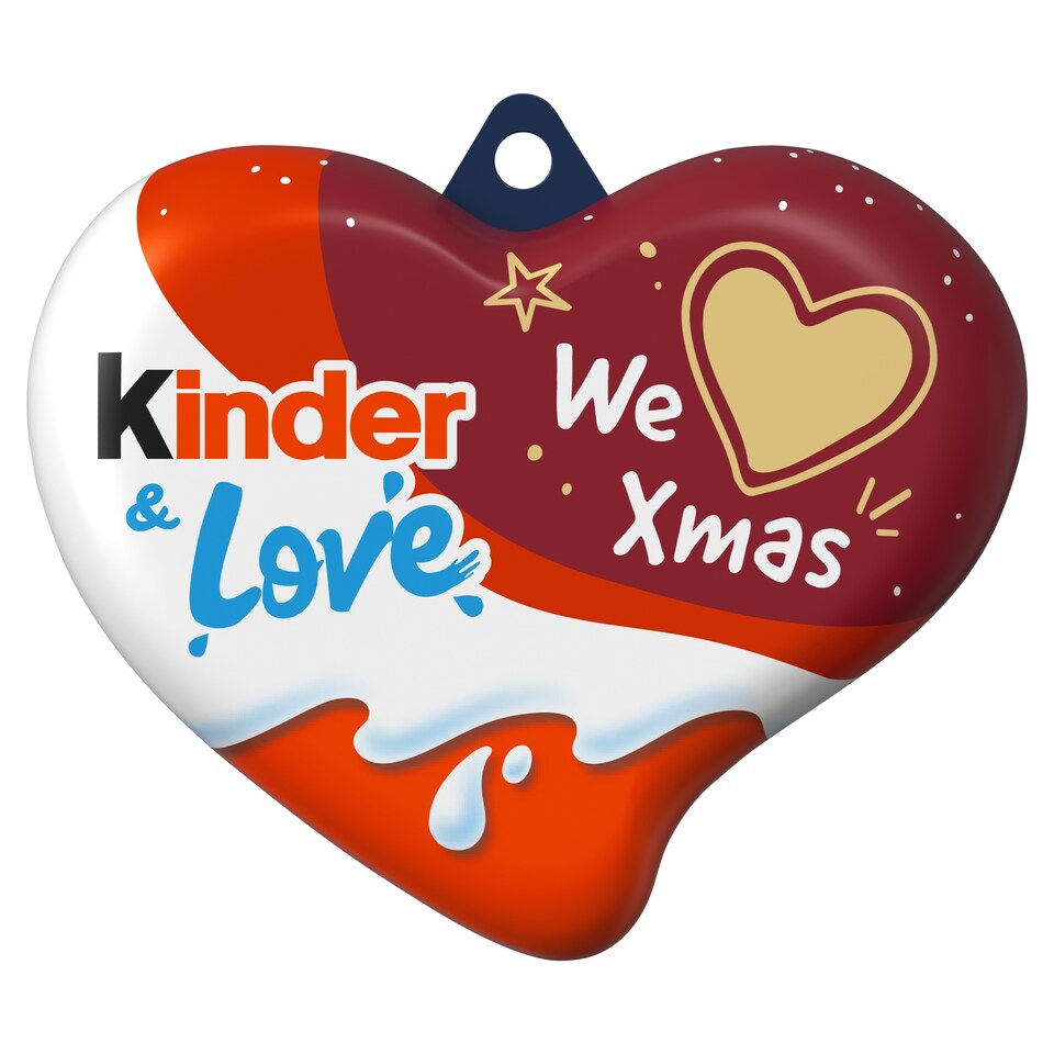 Obrázek 1 pro produkt Kinder Love plněná mléčná čokoláda s mléčnou náplní 37g