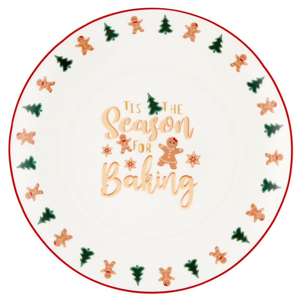 F&F Home Gingerbread Side Plate