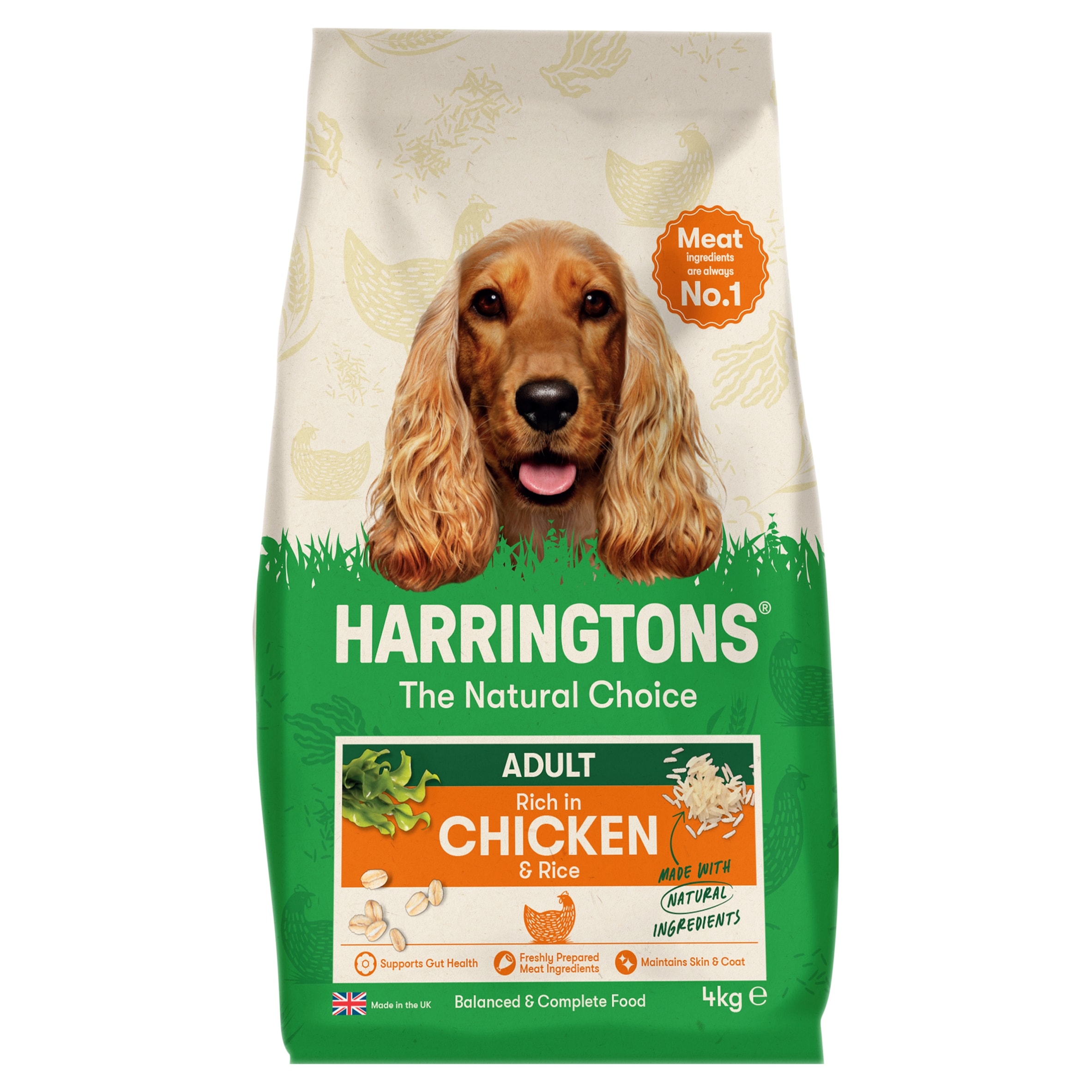 Harringtons Adult Chicken & Rice 4Kg