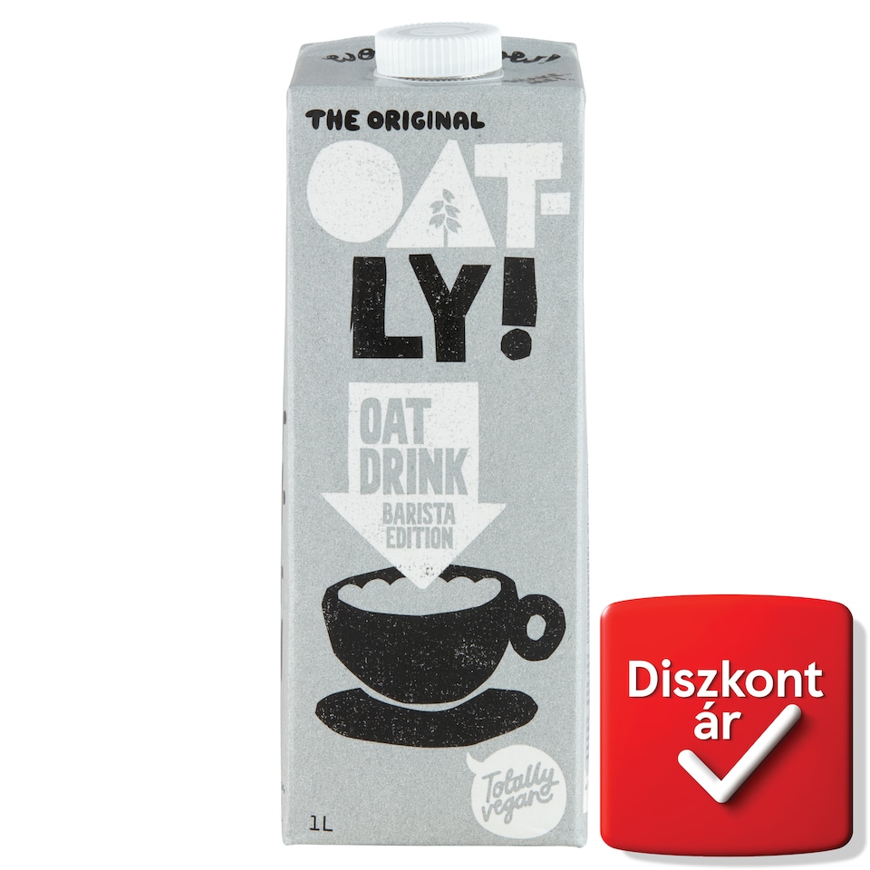 Oatly! Barista Edition zabital hozzáadott vitaminokkal és ásványi anyagokkal 1 l  1. kép