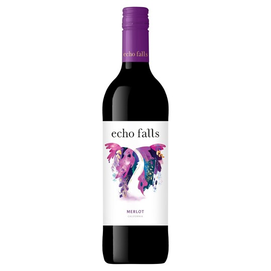 Echo Falls Merlot 75Cl Tesco Groceries