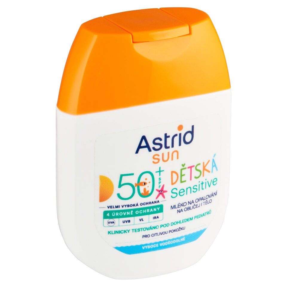 image 1 of Astrid Sun Sensitive detské mlieko na opaľovanie SPF 50+ 60 ml