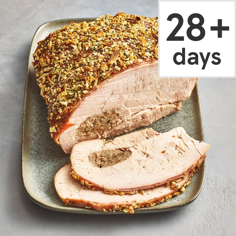 Tesco Finest Slow Cooked Two Bird Ballotine Turkey & Chicken with