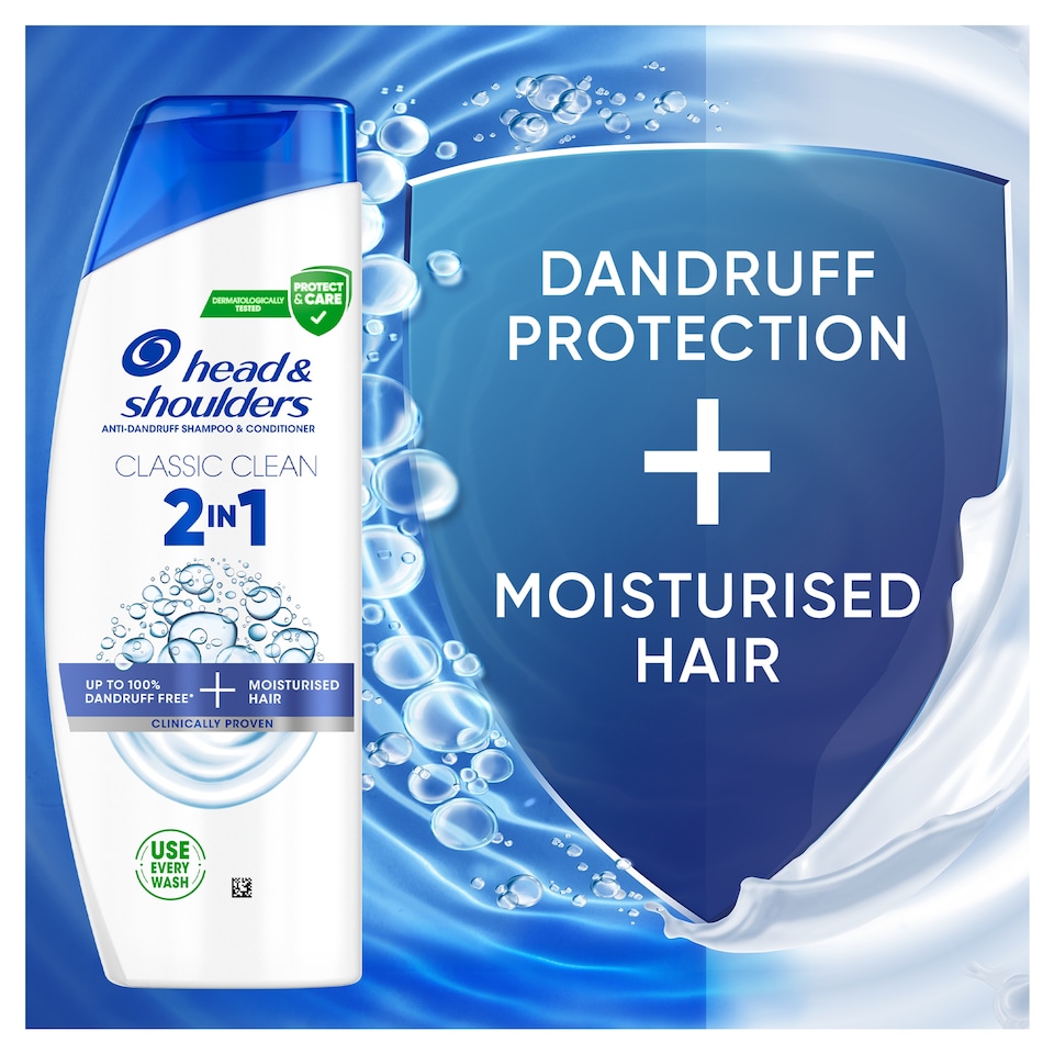 image 1 of Head And Shoulders 2 In 1 Classic Clean Shampoo 250Ml