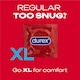 image 5 of Durex Thin Feel XL Condoms More Sensitivity Wide Fit 12 Pack