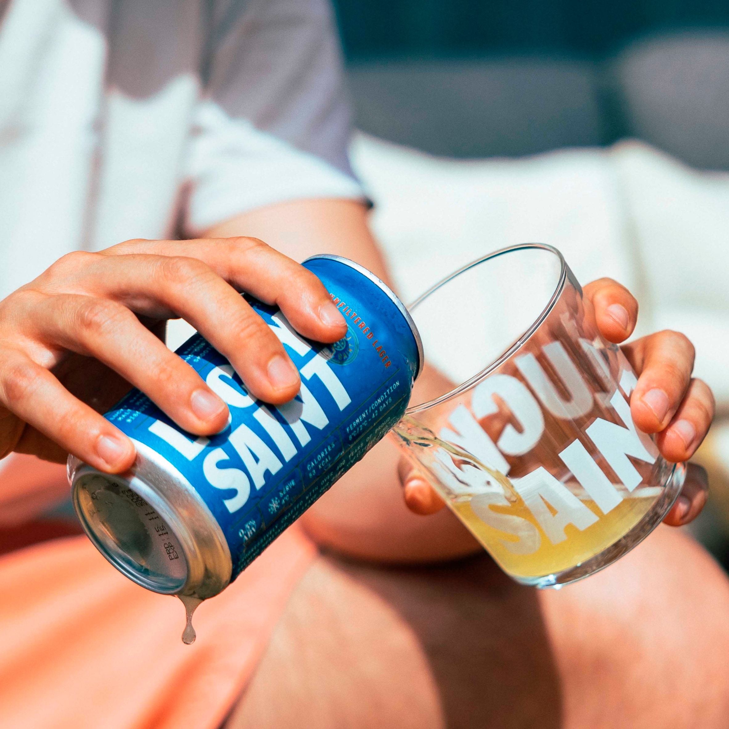 Lucky Saint Alcohol Free Lager 4x330ml - Tesco Groceries