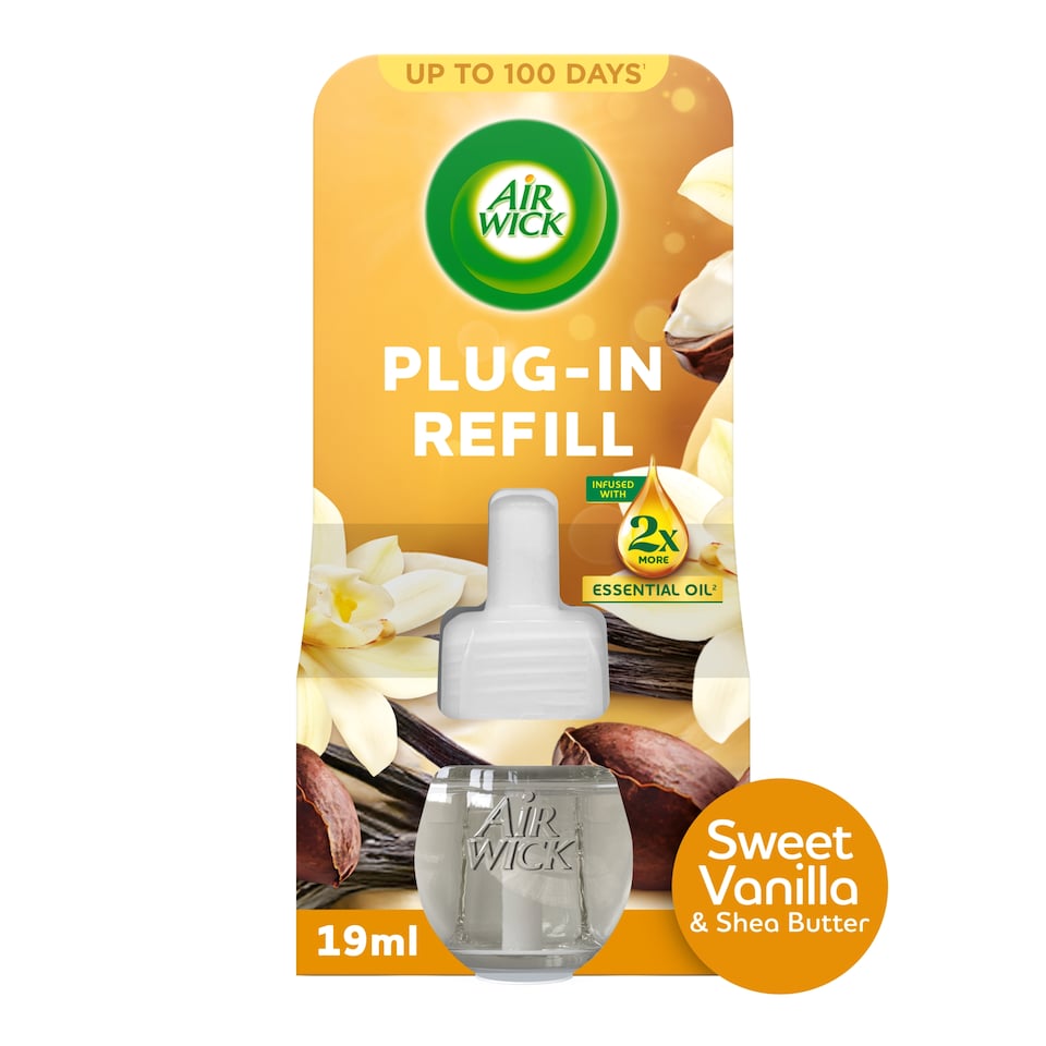 Airwick Air Freshener Plug In Refill Vanilla 19ml