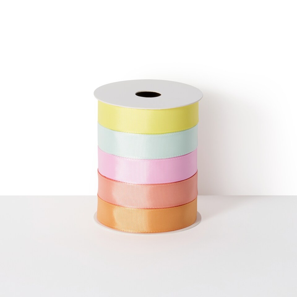 image 1 of Paperchase Ombre 5 Pack Ribbon Set