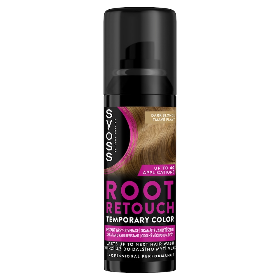 image 1 of Syoss Root Retouch Temporary Color Spray for Ingrown Hair Dark Blonde 120 ml