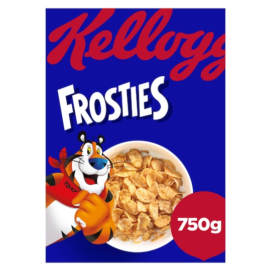 Kellogg's Frosties Cereal 750G - Tesco Groceries