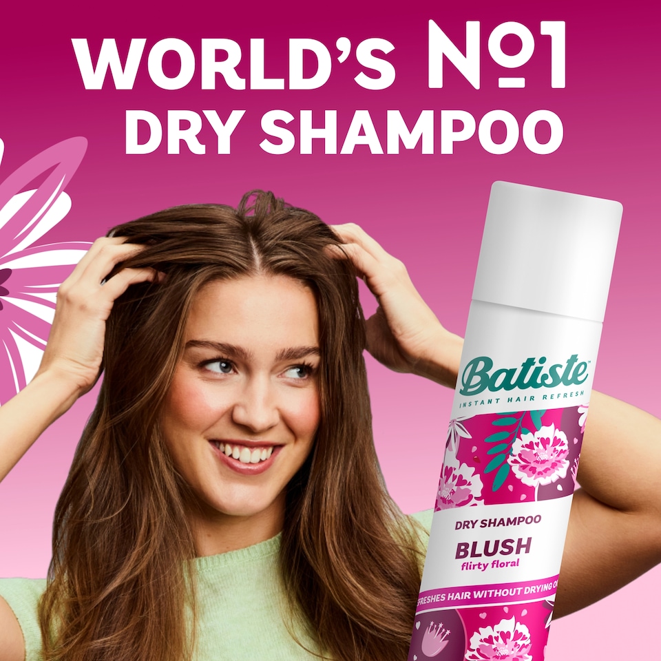 image 1 of Batiste Blush Dry Shampoo 350Ml