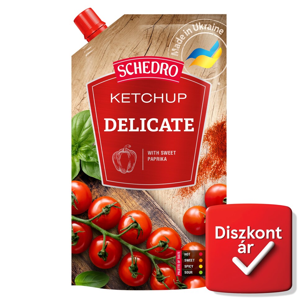 Schedro Delicate paradicsom ketchup 250 g